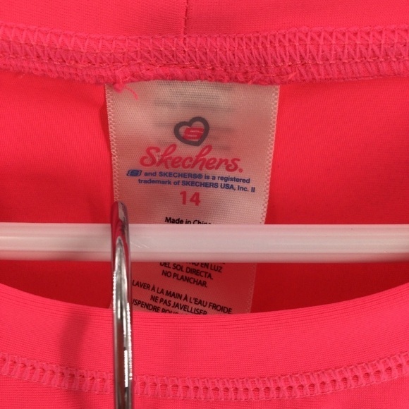 #012 Sketchers Girl's Color Block Two Piece Swimsuit - Picture 9 of 10